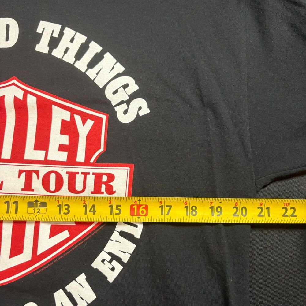 Motley Crue Final Tour / Hollywood Bowl / Bad Boys Style T-Shirt / Size L - Picture 7 of 8